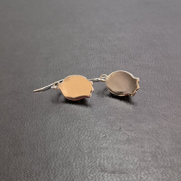 Native America Navajo Sterling Silver Turquoise Dangle Earring's By S. McCarthy - Picture 5 of 7